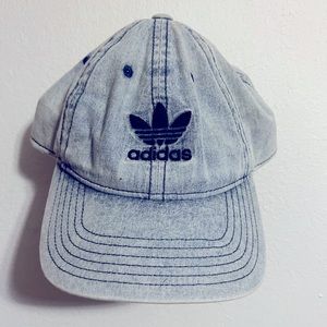 Bleached Denim Adidas Cap